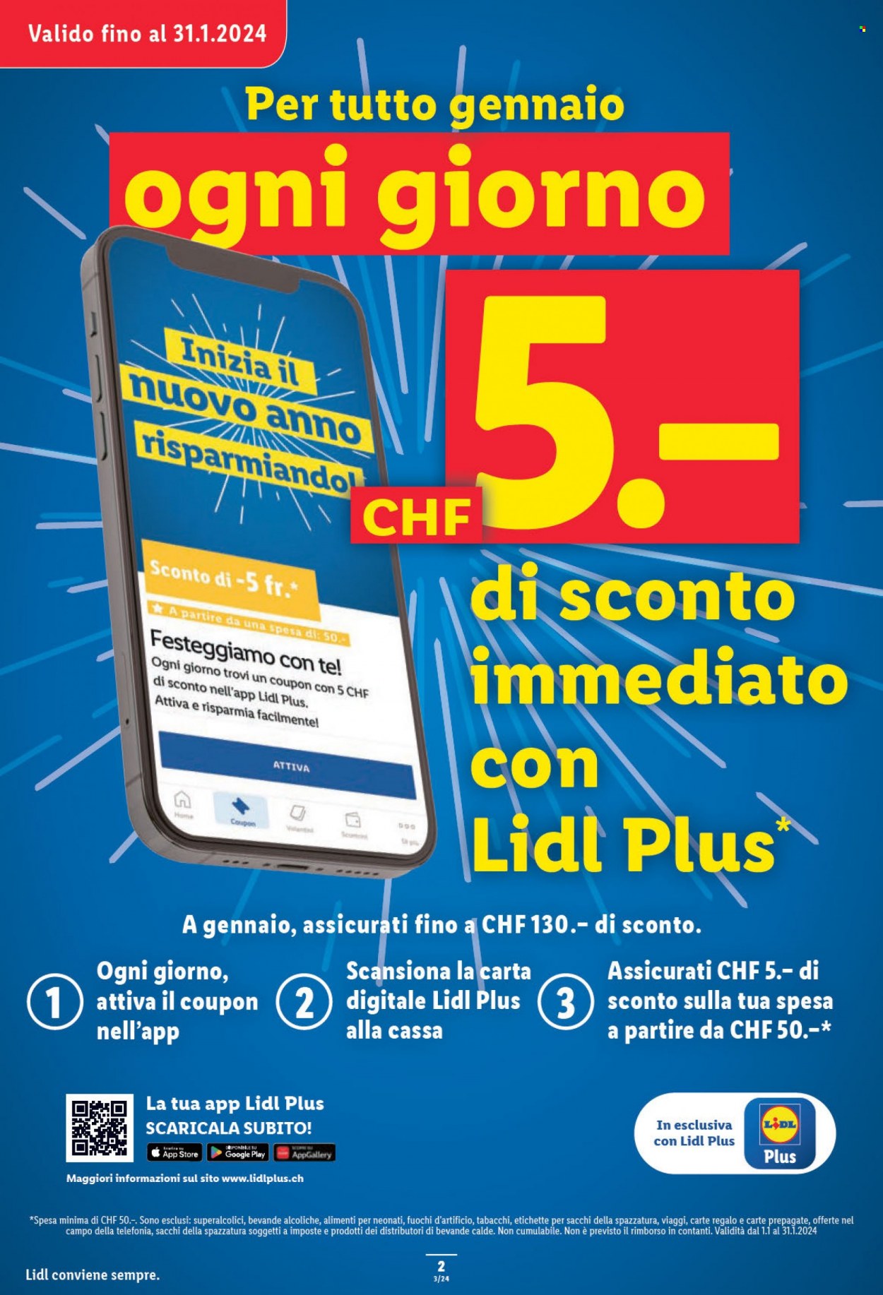 Catalogue Lidl - 18.1.2024 - 24.1.2024. Page 2