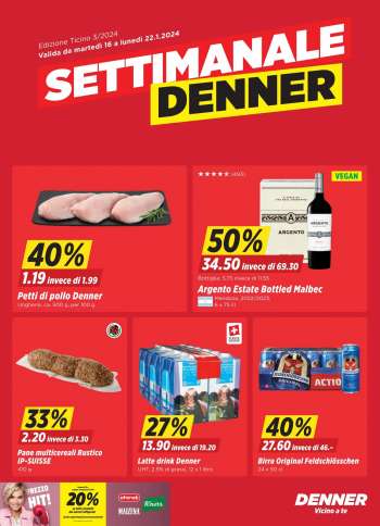 Catalogue Denner - 16.1.2024 - 22.1.2024.