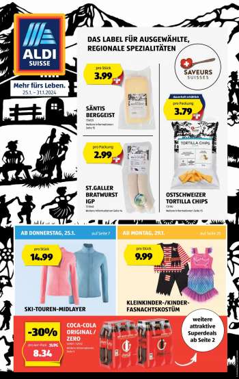 Volantino Aldi - 25.1.2024 - 31.1.2024.