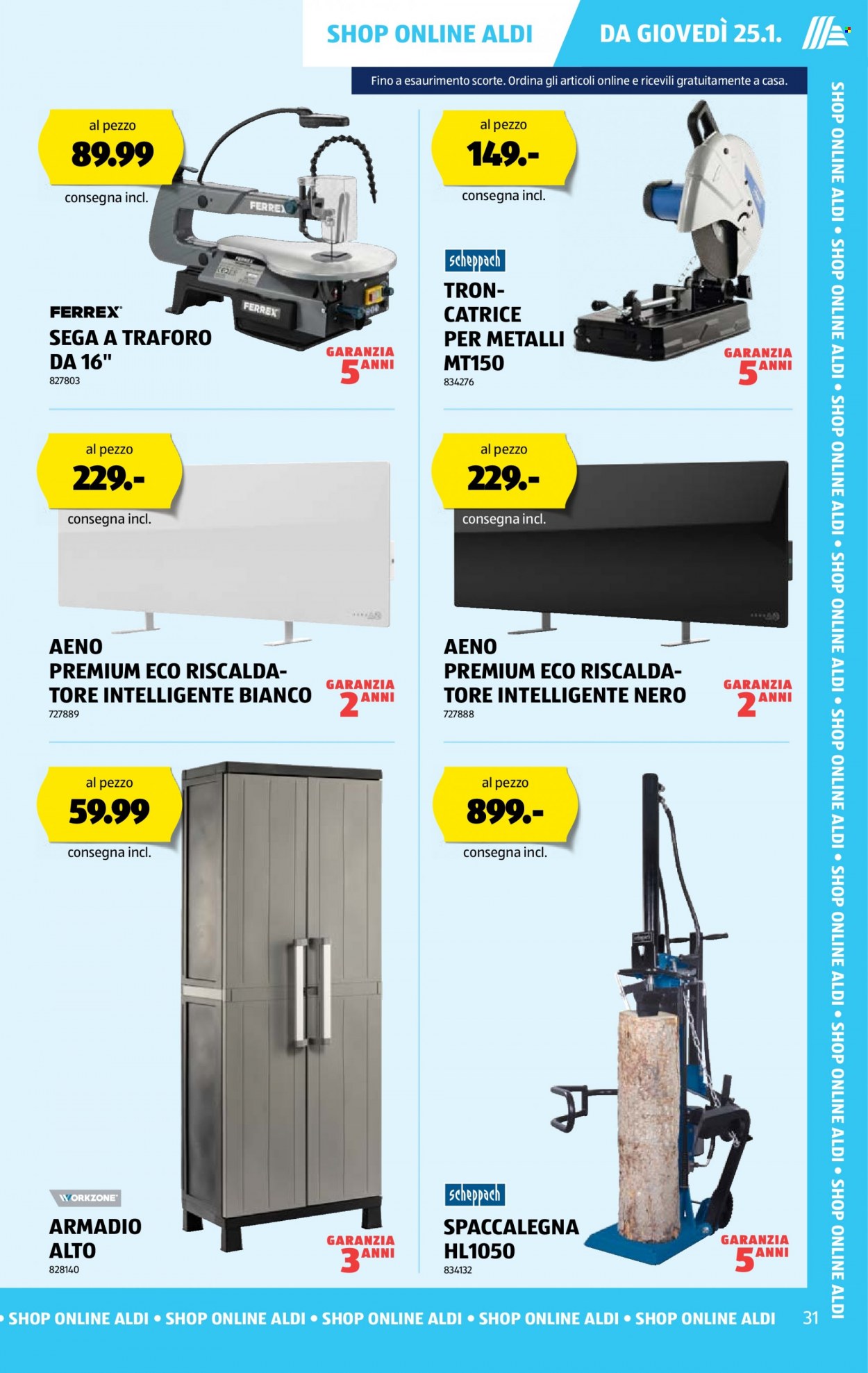 Volantino Aldi - 25.1.2024 - 31.1.2024. Pagina 31