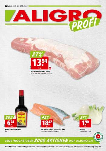 Catalogue ALIGRO - 22.1.2024 - 27.1.2024.