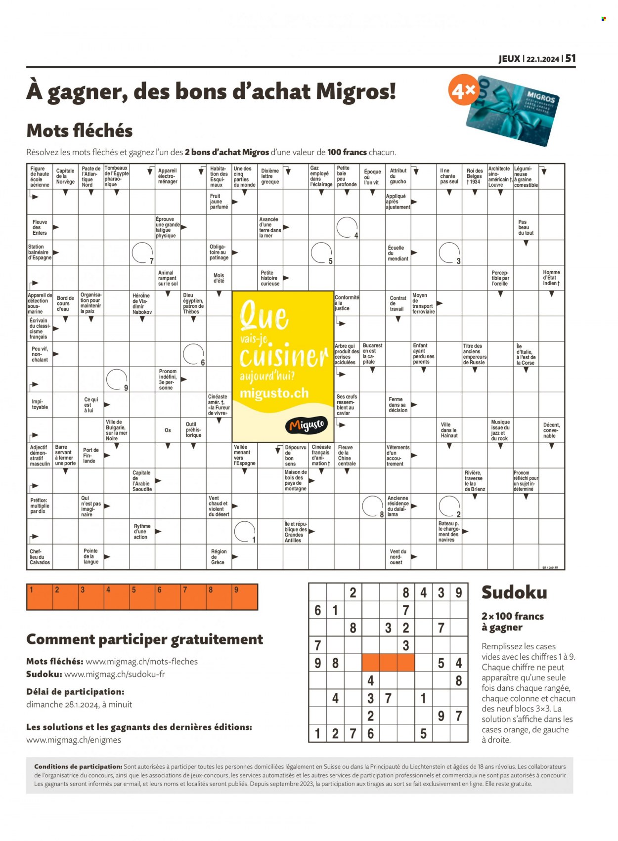 Volantino Migros - 22.1.2024 - 28.1.2024. Pagina 51