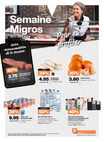 Volantino Migros - 23.1.2024 - 29.1.2024.
