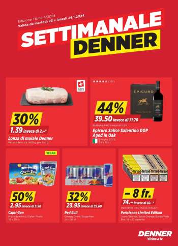 Catalogue Denner - 23.1.2024 - 29.1.2024.