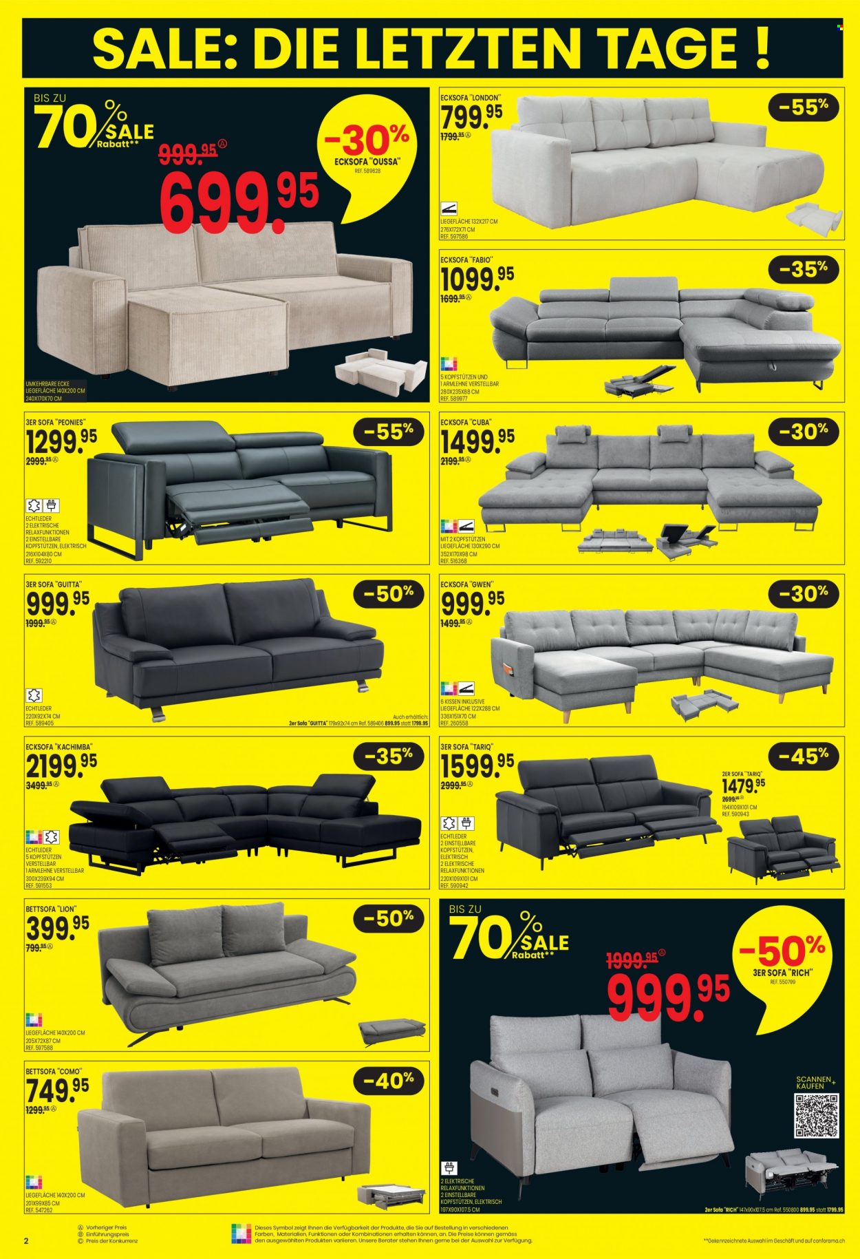 Volantino Conforama - 23.1.2024 - 5.2.2024. Pagina 2