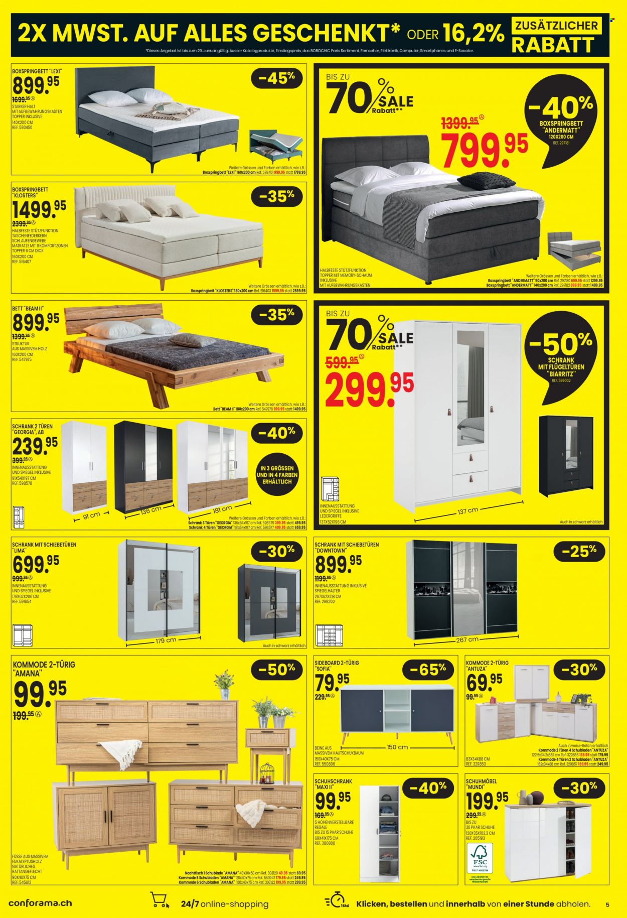Volantino Conforama - 23.1.2024 - 5.2.2024. Pagina 5
