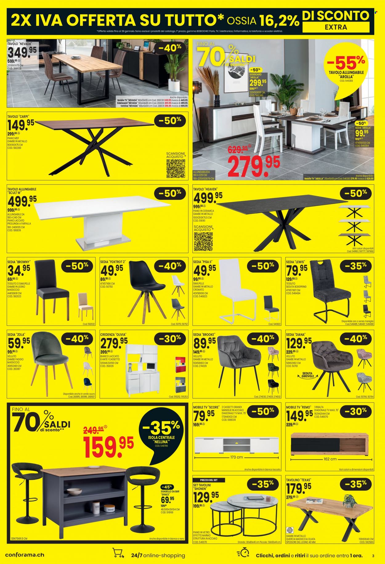 Volantino Conforama - 23.1.2024 - 5.2.2024. Pagina 3
