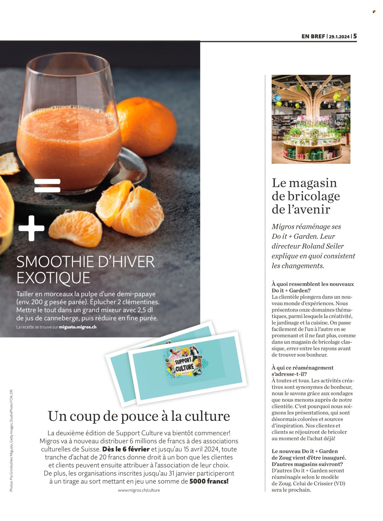 Volantino Migros - 29.1.2024 - 4.2.2024. Pagina 5