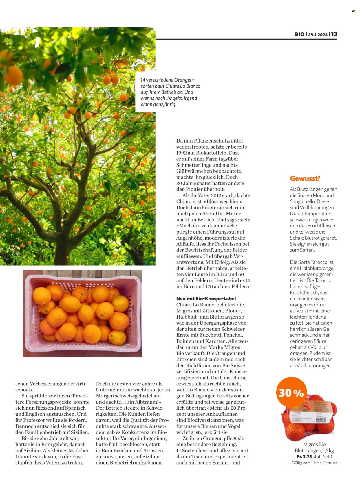 Volantino Migros - 29.1.2024 - 4.2.2024. Pagina 13