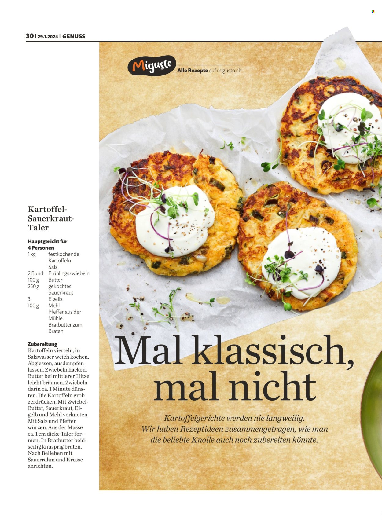 Volantino Migros - 29.1.2024 - 4.2.2024. Pagina 30
