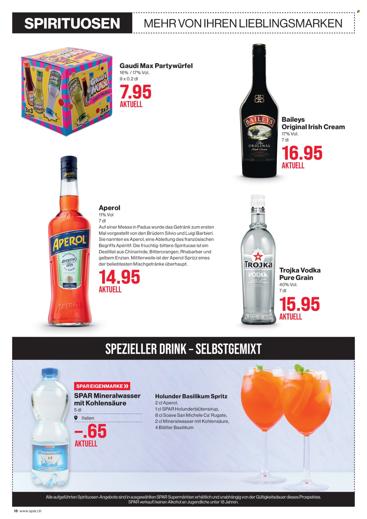 Prospekt SPAR - 1.2.2024 - 7.2.2024. Seite 18