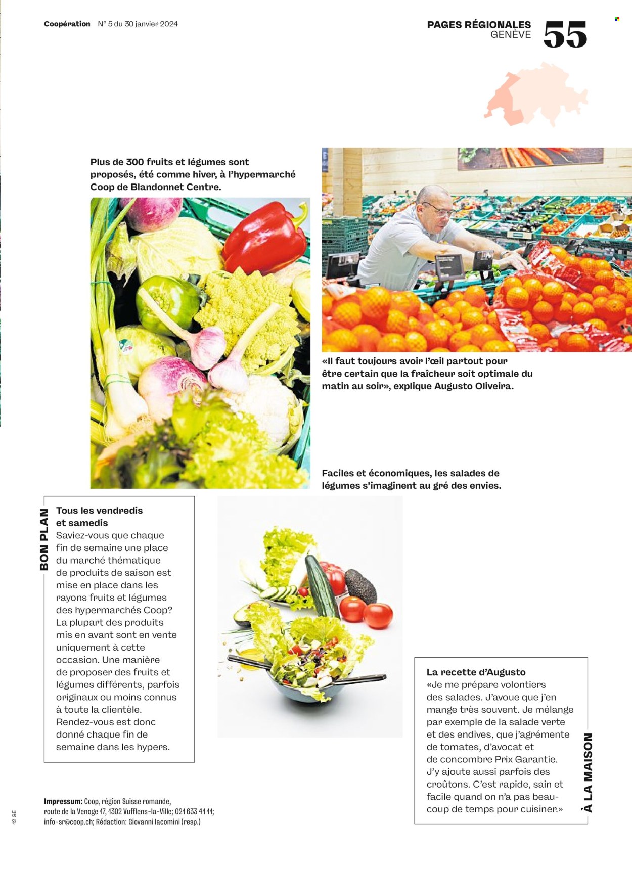 Prospekt Coop - 30.1.2024 - 5.2.2024. Seite 55
