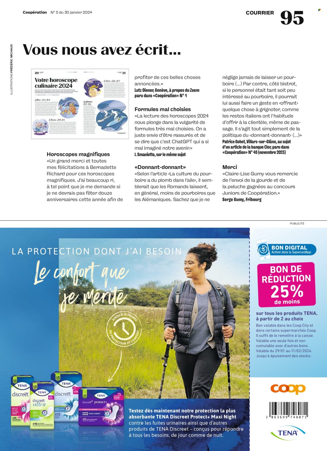 Prospekt Coop - 30.1.2024 - 5.2.2024. Seite 95