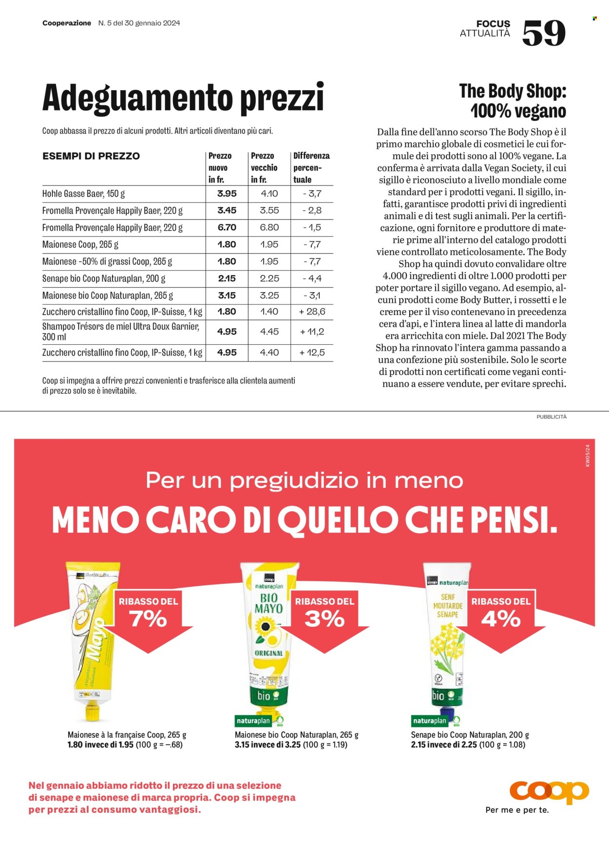 Volantino Coop - 30.1.2024 - 5.2.2024. Pagina 59