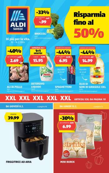 Volantino Aldi - 8.2.2024 - 14.2.2024.