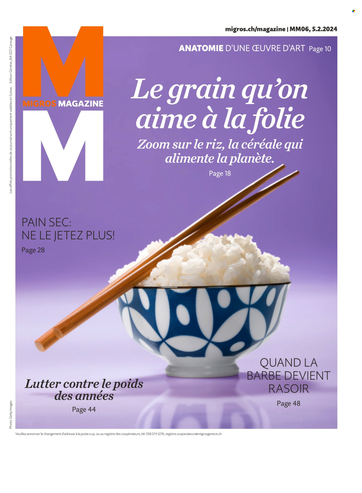 Prospekt Migros - 5.2.2024 - 11.2.2024. Seite 1