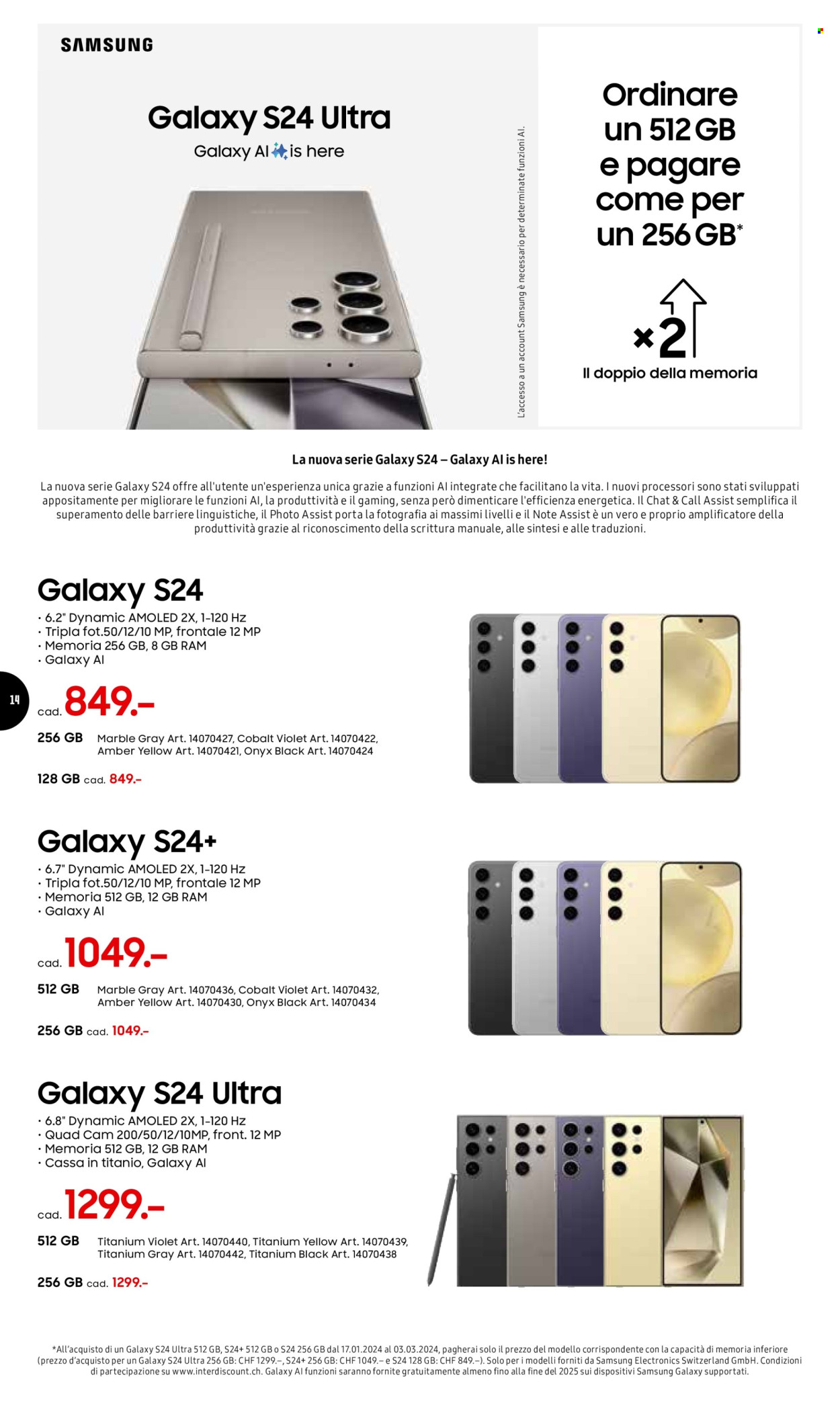 Catalogue Interdiscount - 5.2.2024 - 25.2.2024. Page 14