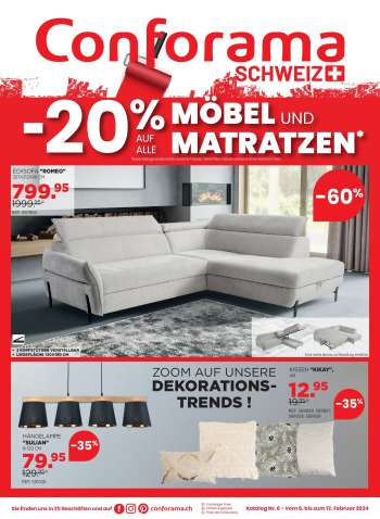 Volantino Conforama - 6.2.2024 - 12.2.2024.