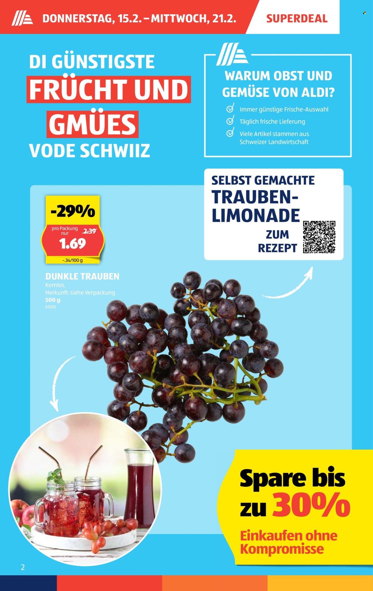 Volantino Aldi - 15.2.2024 - 21.2.2024. Pagina 2