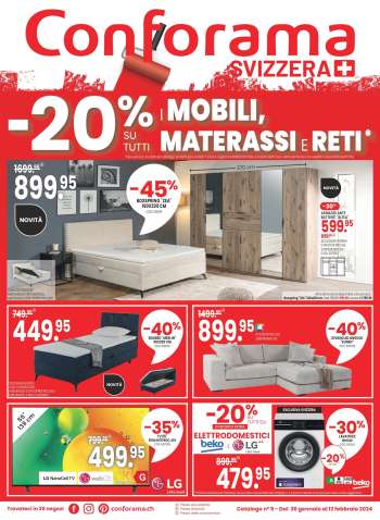 Prospekte Conforama - 30.1.2024 - 12.2.2024.