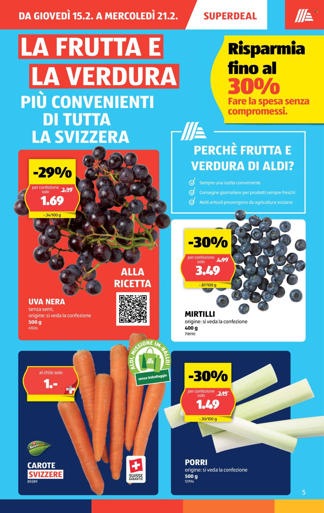 Volantino Aldi - 15.2.2024 - 21.2.2024. Pagina 5