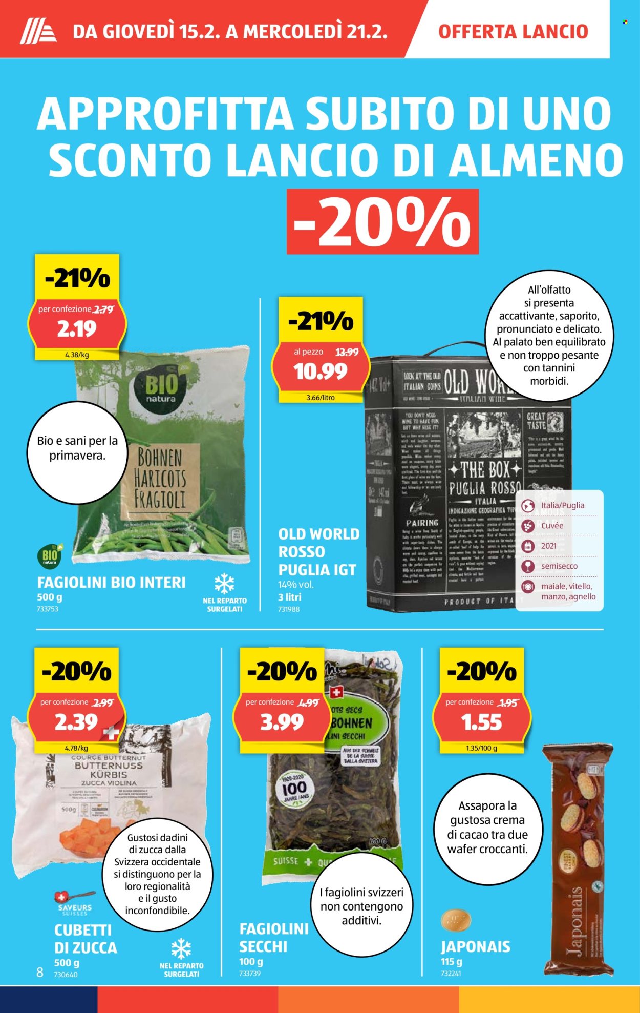 Volantino Aldi - 15.2.2024 - 21.2.2024. Pagina 8