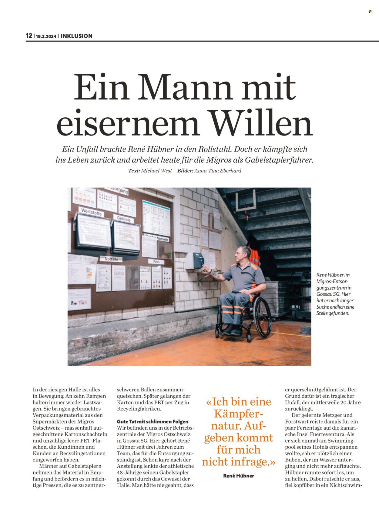 Volantino Migros - 19.2.2024 - 25.2.2024. Pagina 12