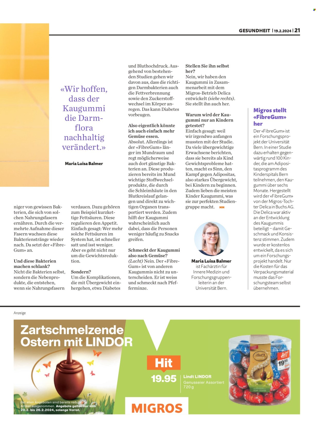 Volantino Migros - 19.2.2024 - 25.2.2024. Pagina 21
