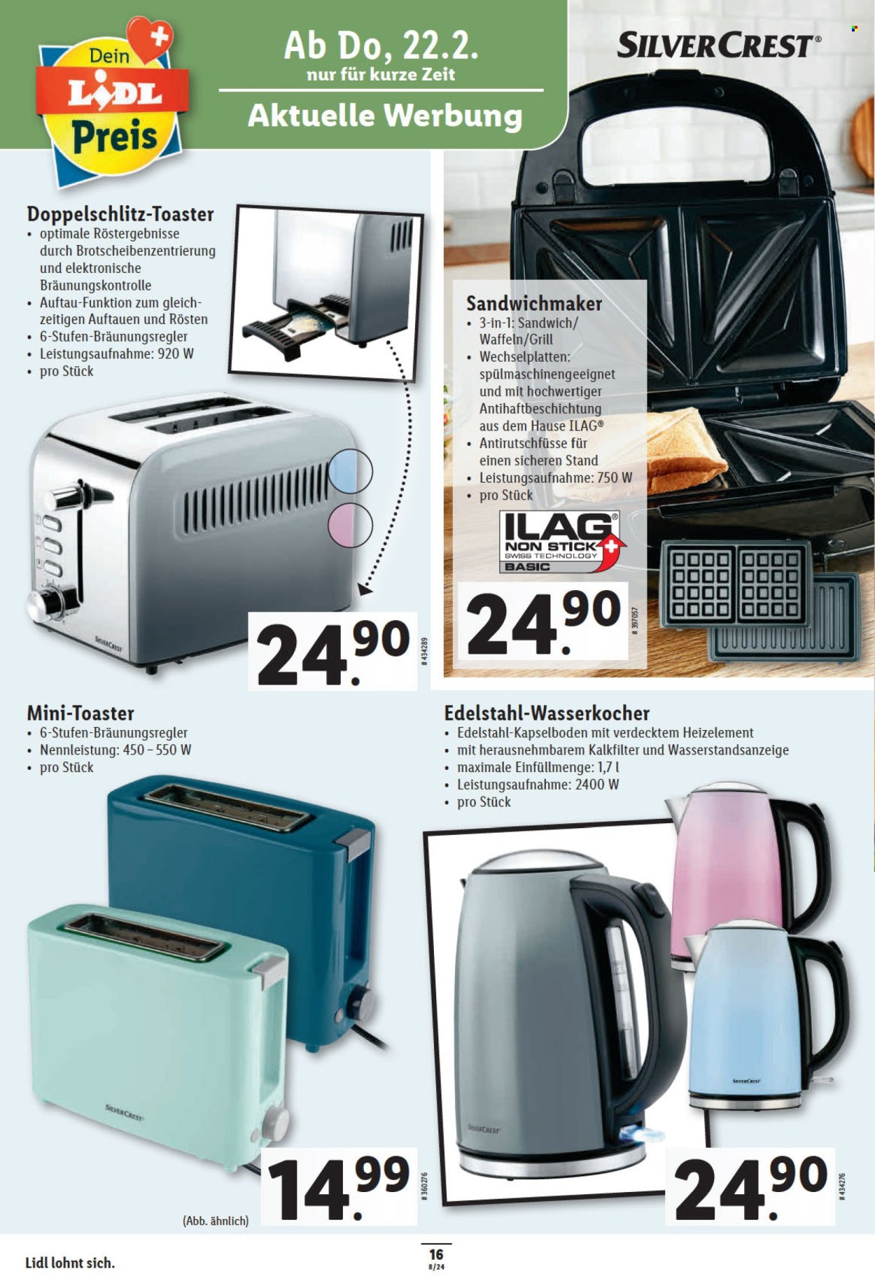 Volantino Lidl - 22.2.2024 - 28.2.2024. Pagina 18