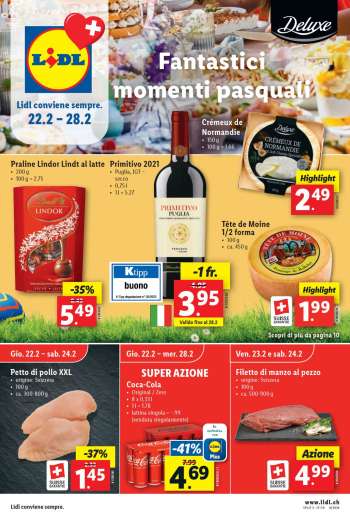Volantino Lidl - 22.2.2024 - 28.2.2024.