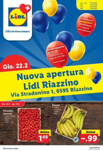 Catalogue Lidl - 22.2.2024 - 24.2.2024.
