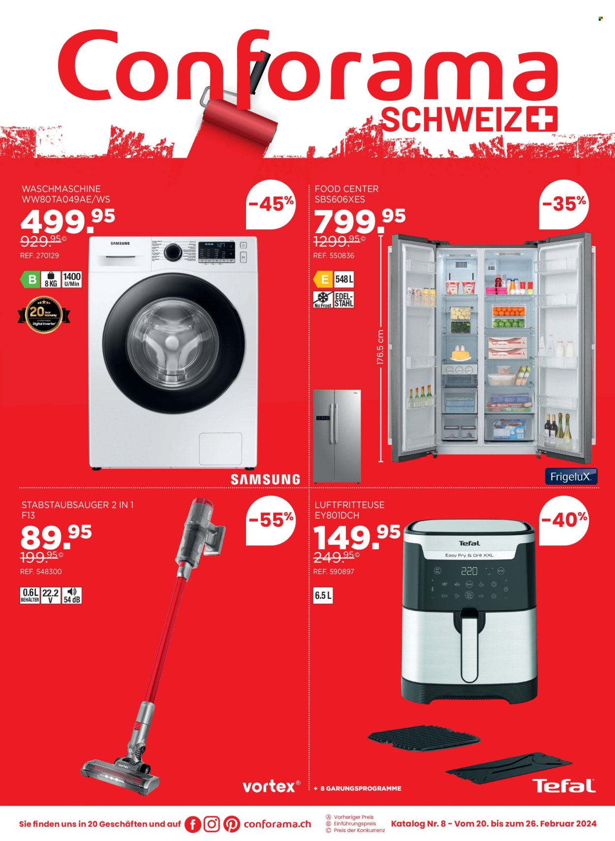 Prospekt Conforama - 20.2.2024 - 26.2.2024. Seite 1