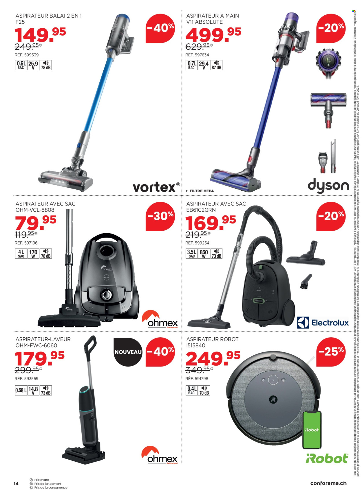 Prospekt Conforama - 20.2.2024 - 26.2.2024. Seite 14