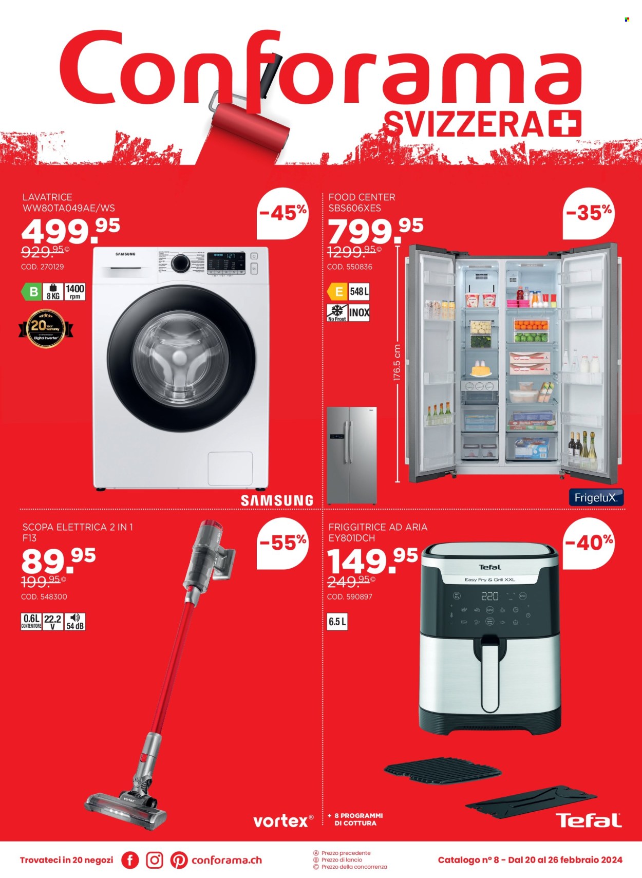 Prospekt Conforama - 20.2.2024 - 26.2.2024. Seite 1