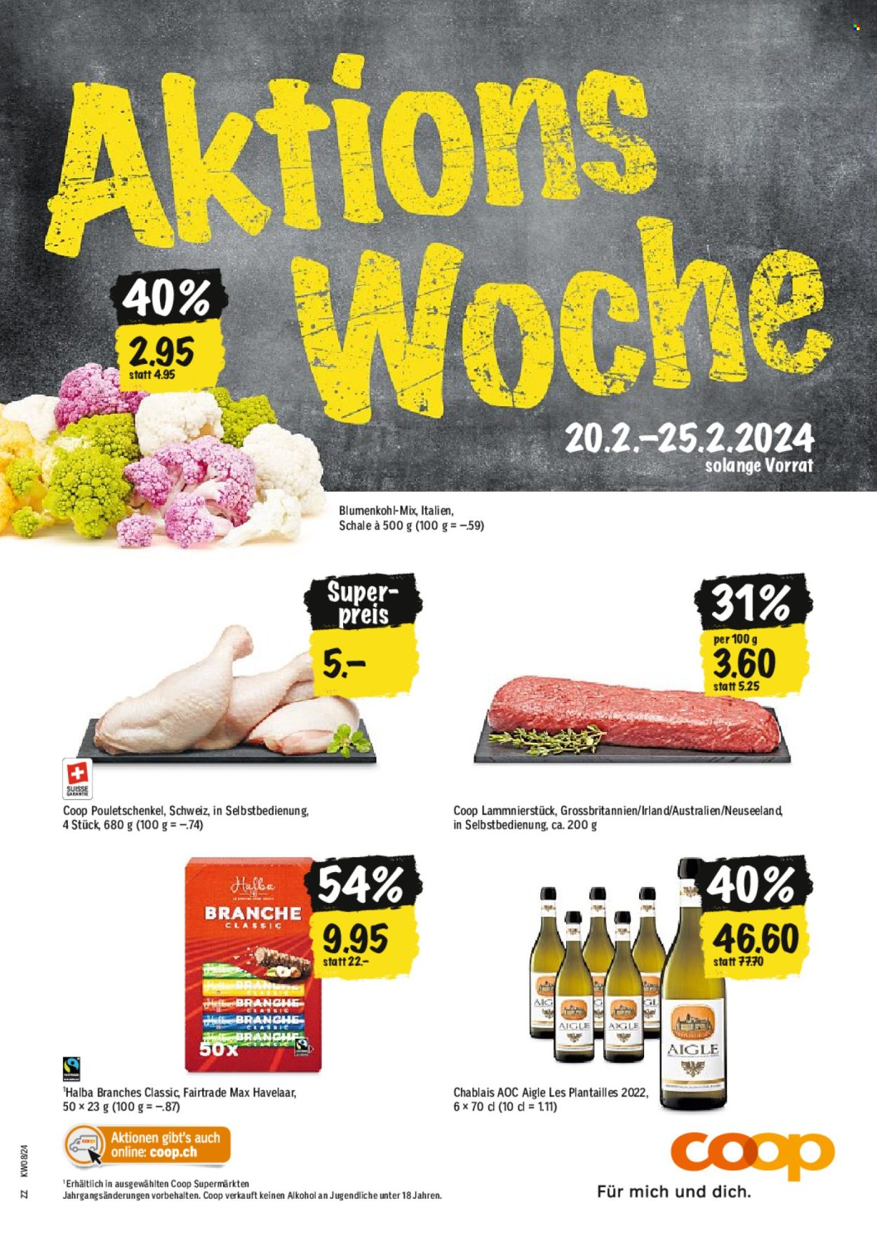 Prospekt Coop - 20.2.2024 - 25.2.2024. Seite 1