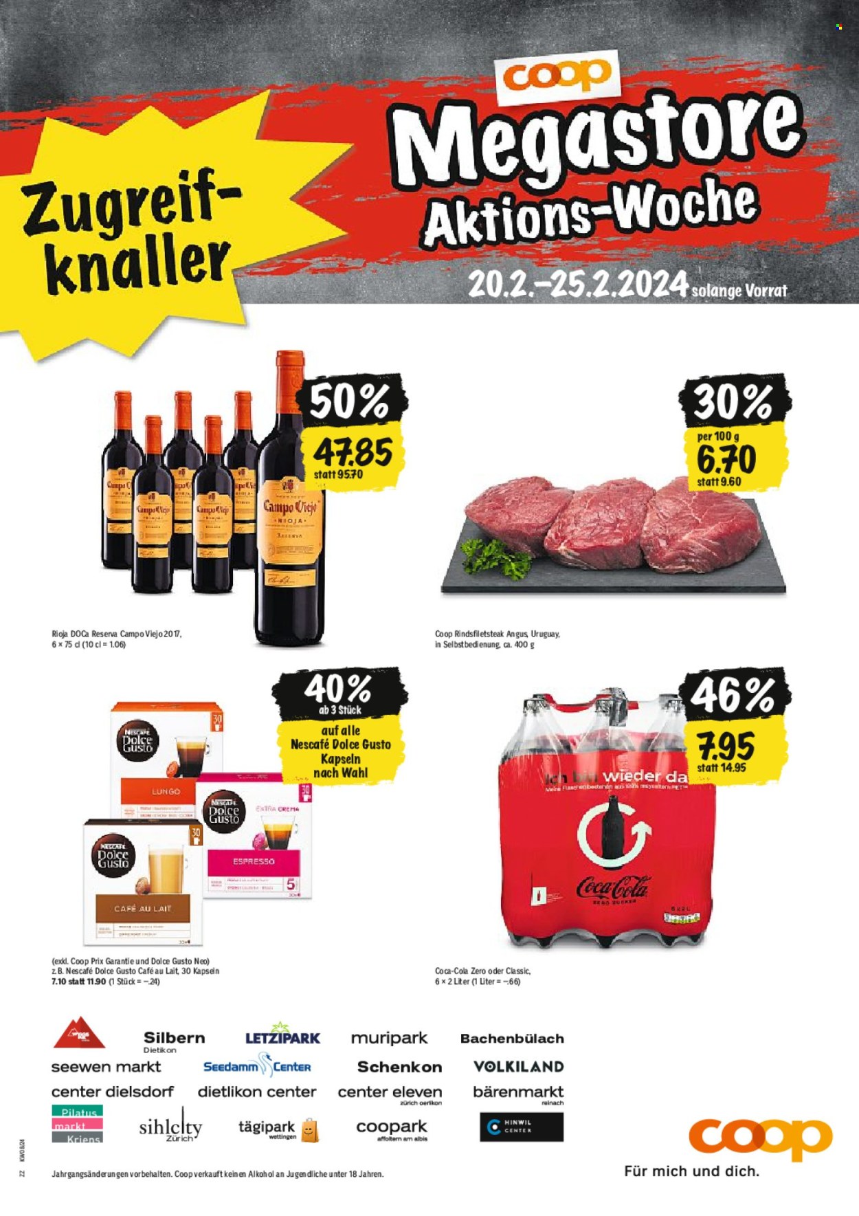 Prospekt Coop - 20.2.2024 - 25.2.2024. Seite 17