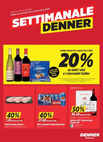Prospekte Denner - 20.2.2024 - 26.2.2024.
