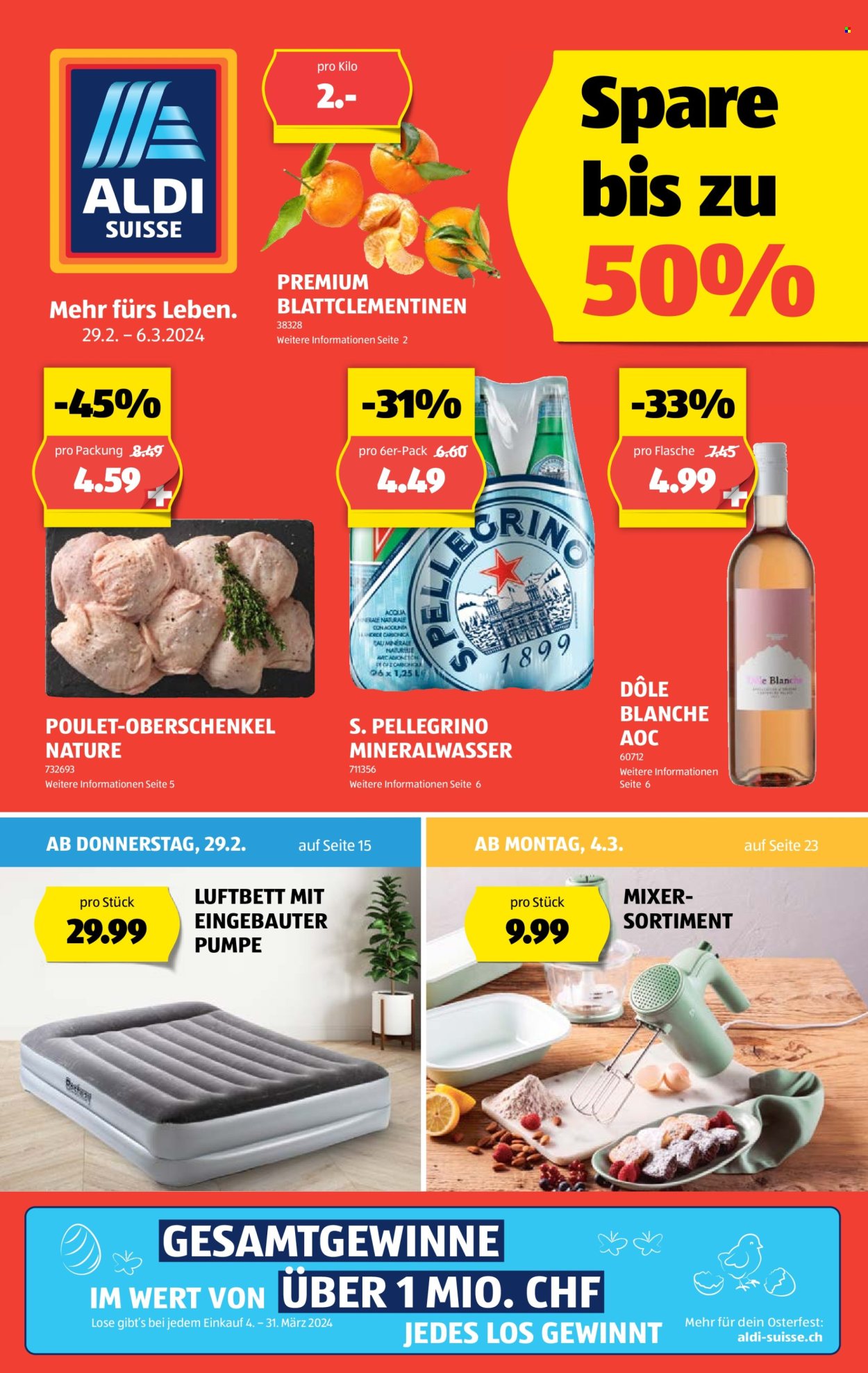Catalogue Aldi - 29.2.2024 - 6.3.2024. Page 1