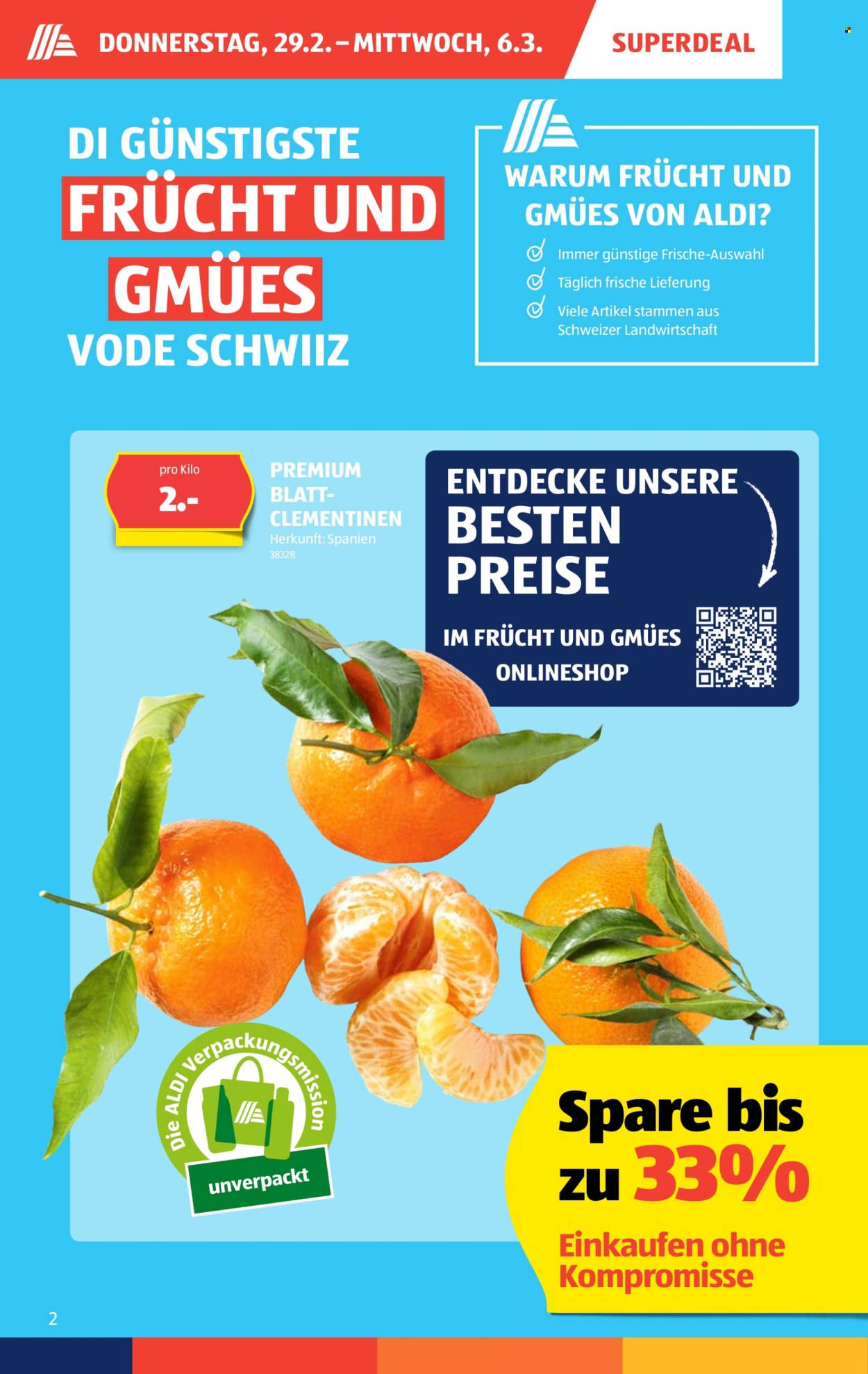 Catalogue Aldi - 29.2.2024 - 6.3.2024. Page 2