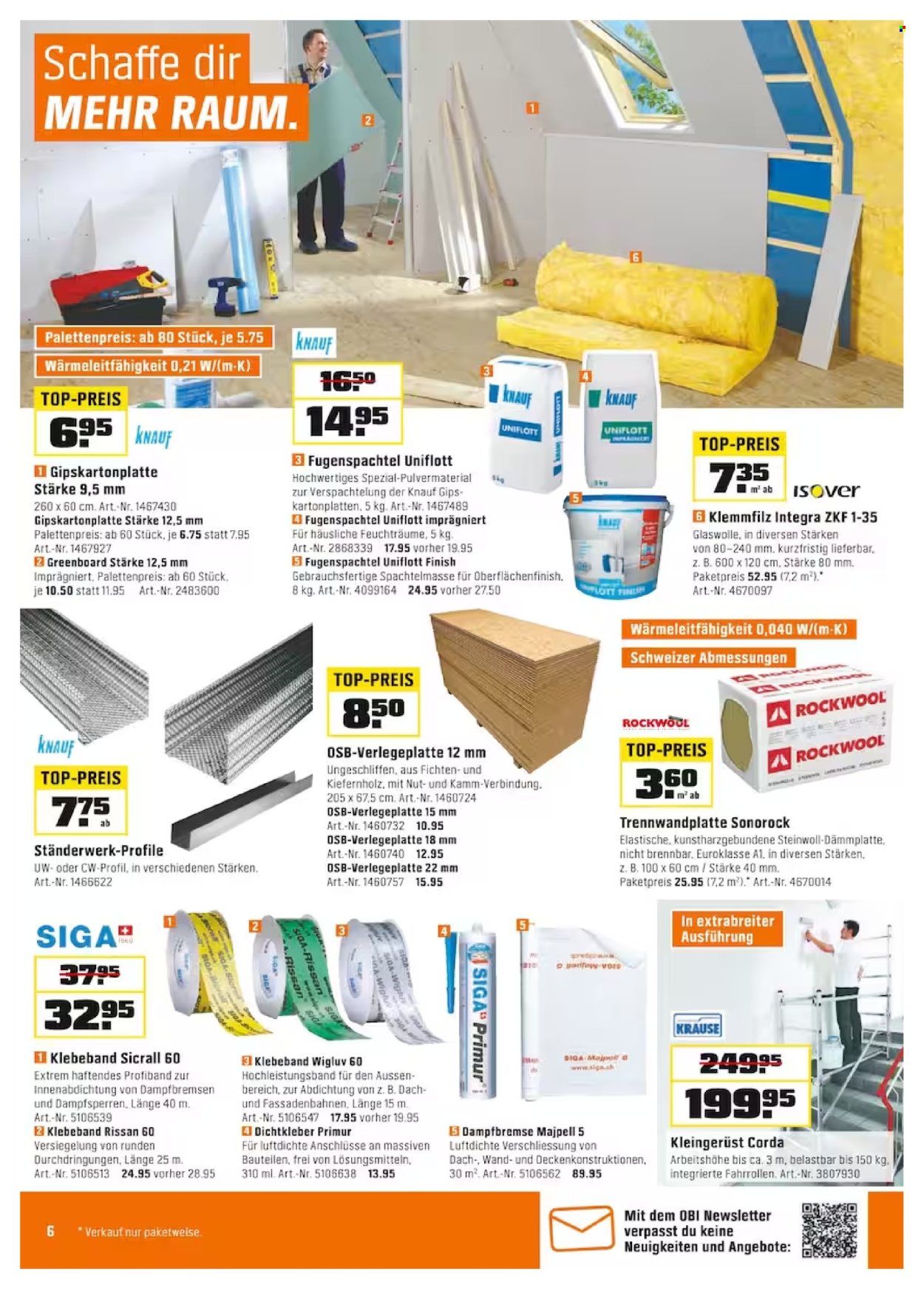 Volantino OBI - 25.2.2024 - 9.3.2024. Pagina 6