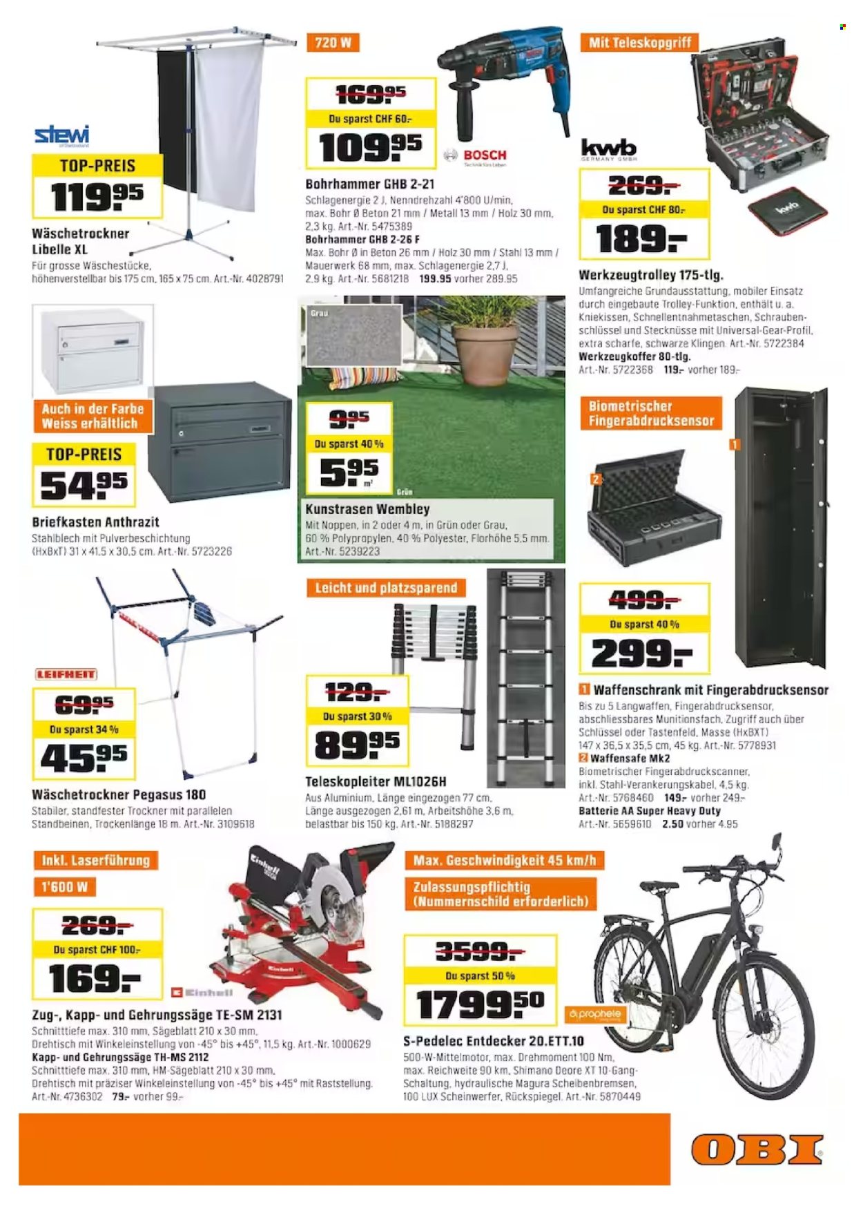 Volantino OBI - 25.2.2024 - 9.3.2024. Pagina 19
