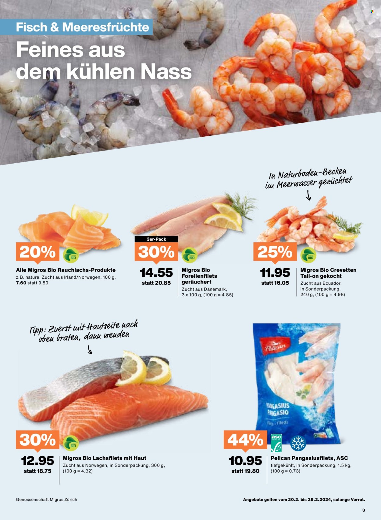 Prospekt Migros - 20.2.2024 - 26.2.2024. Seite 3