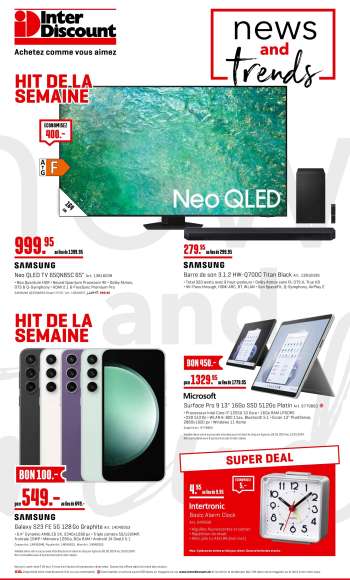 Volantino Interdiscount - 26.2.2024 - 10.3.2024.