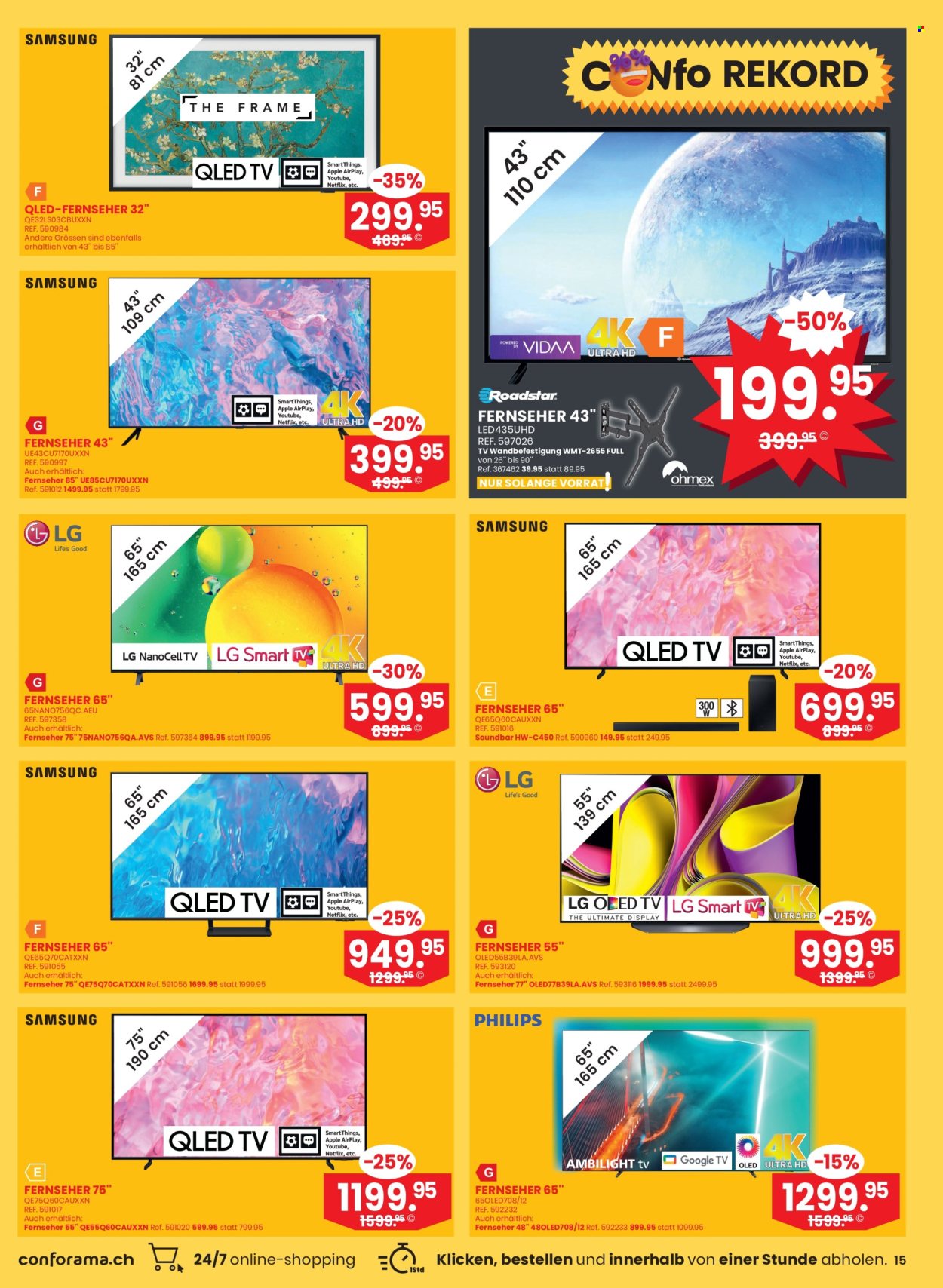 Volantino Conforama - 27.2.2024 - 11.3.2024. Pagina 15