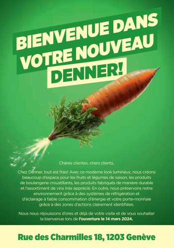 Volantino Denner - 14.3.2024 - 11.5.2024.