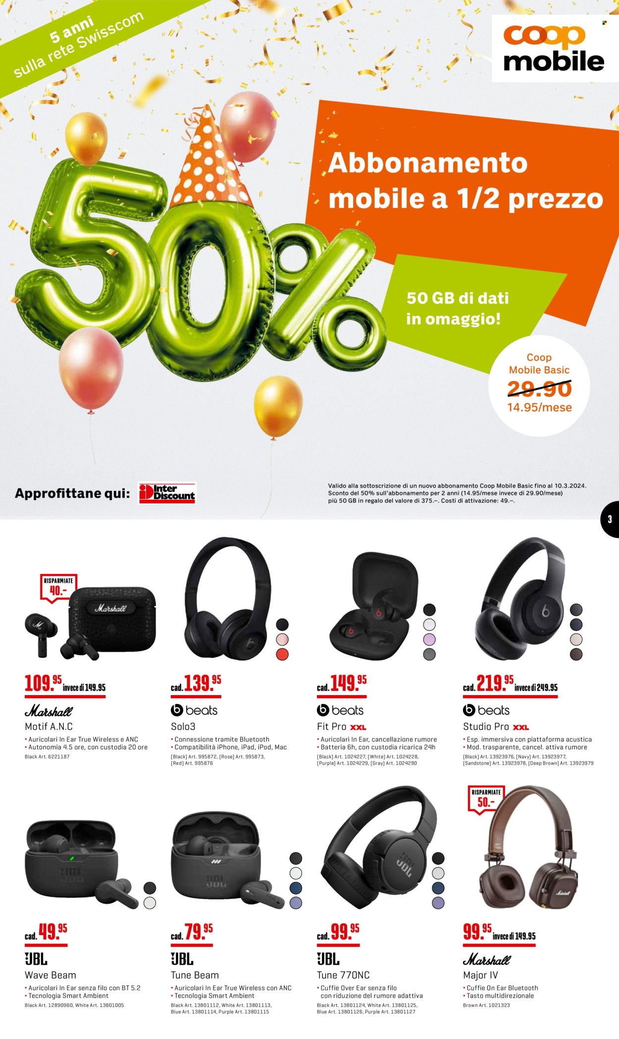 Prospekt Interdiscount - 26.2.2024 - 10.3.2024. Seite 3