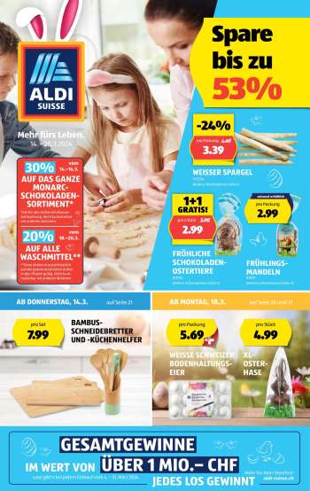 Volantino Aldi - 14.3.2024 - 20.3.2024.