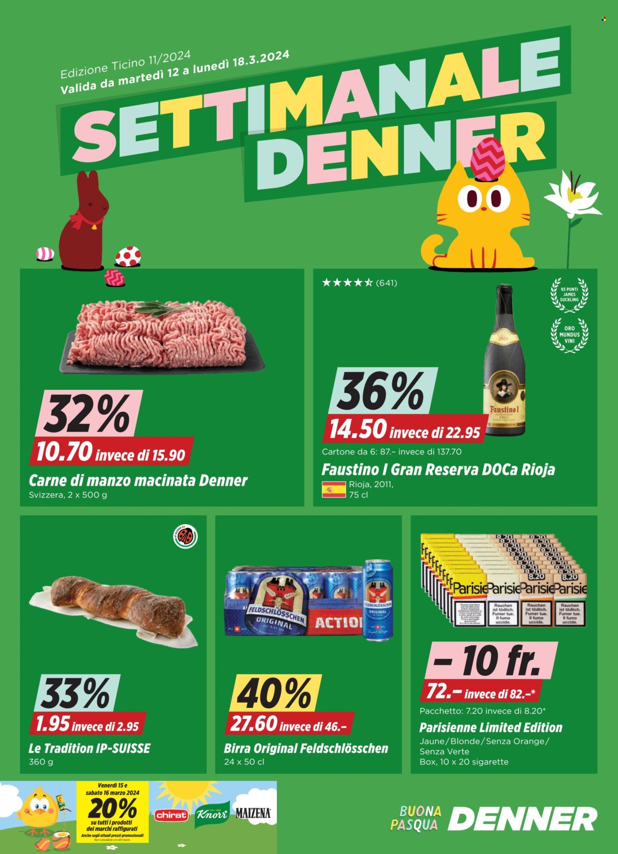 Volantino Denner - 12.3.2024 - 18.3.2024. Pagina 1