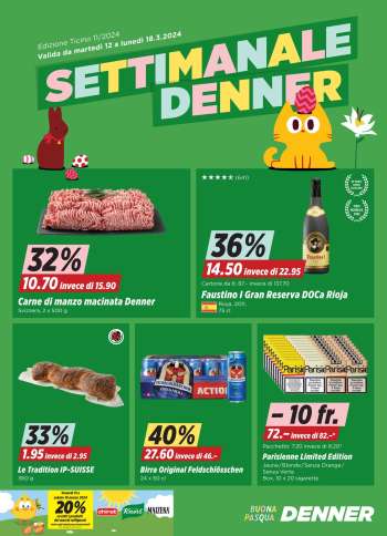 Prospekte Denner - 12.3.2024 - 18.3.2024.