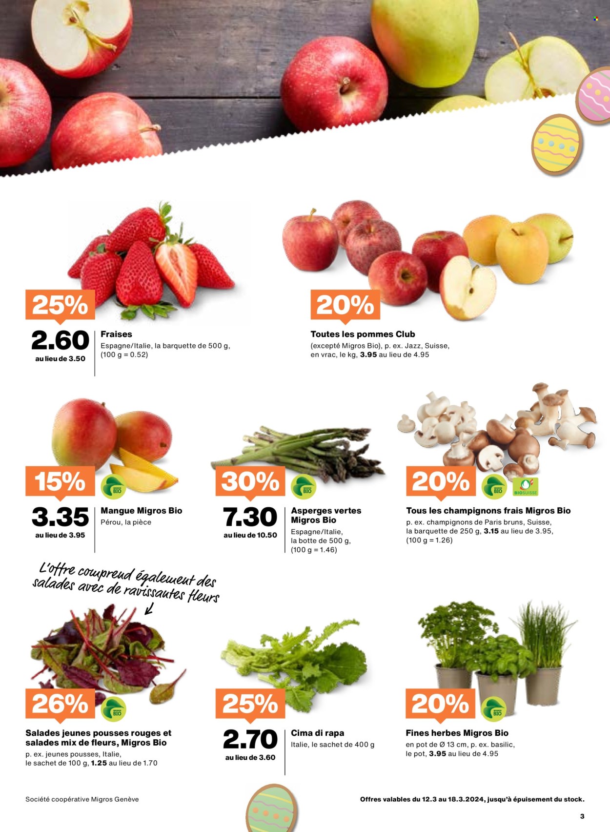 Prospekt Migros - 12.3.2024 - 18.3.2024. Seite 3